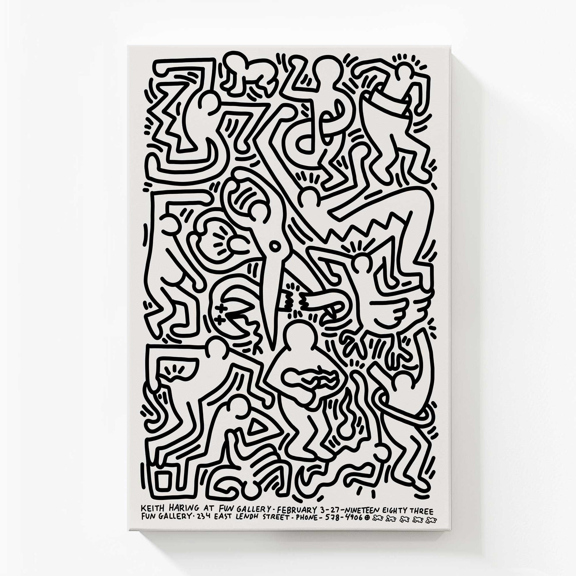 Front View of the art