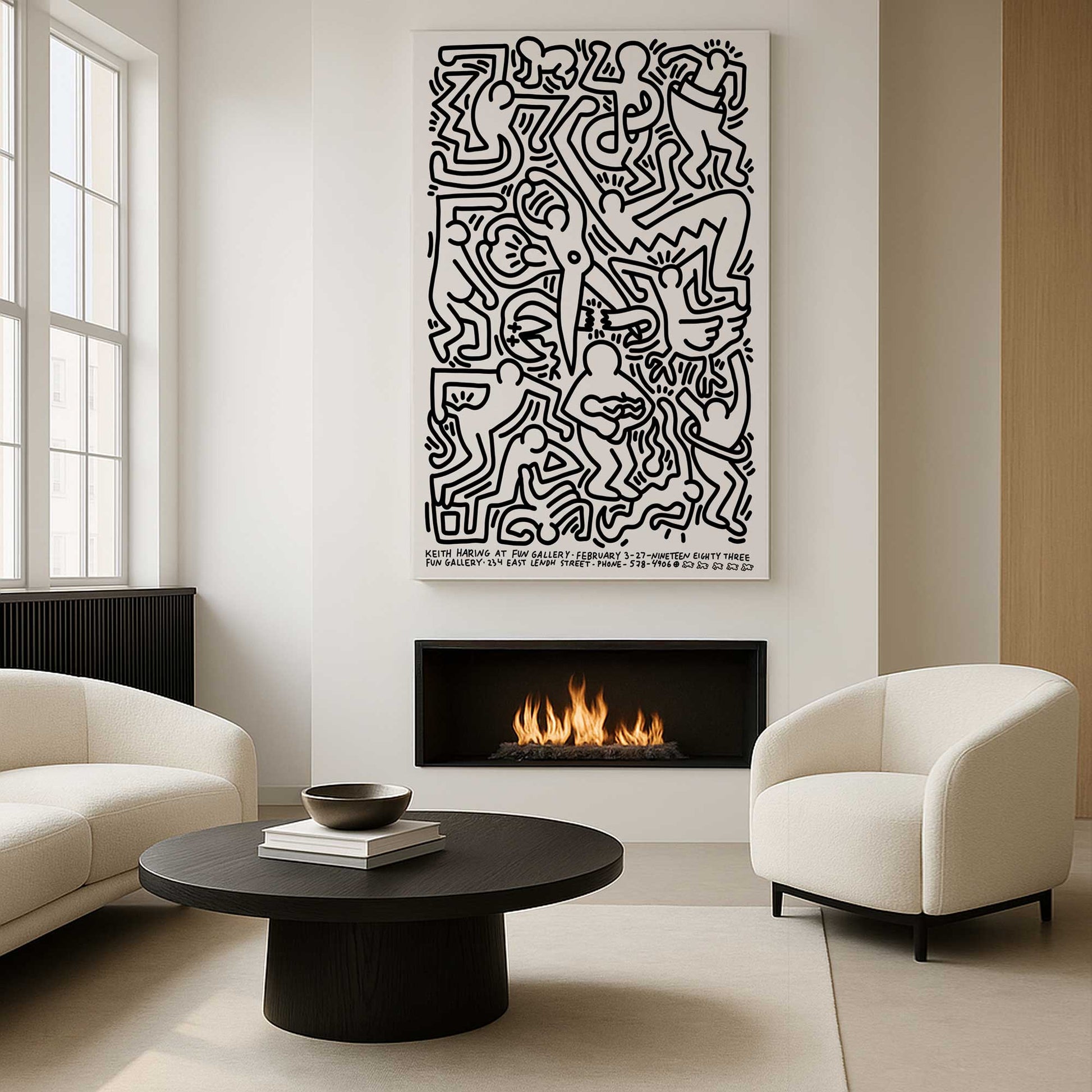 [LIFESTYLE], art hanging in a room