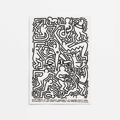 Abstract People #1 Promotional Rolled Print