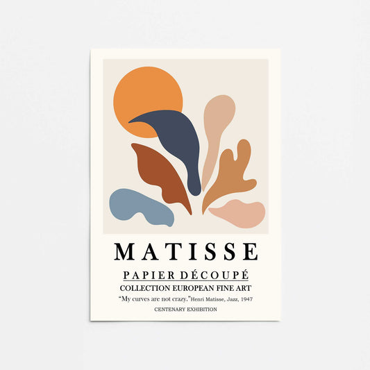 Matisse Poster Matisse Cut Out Promotional Rolled Print