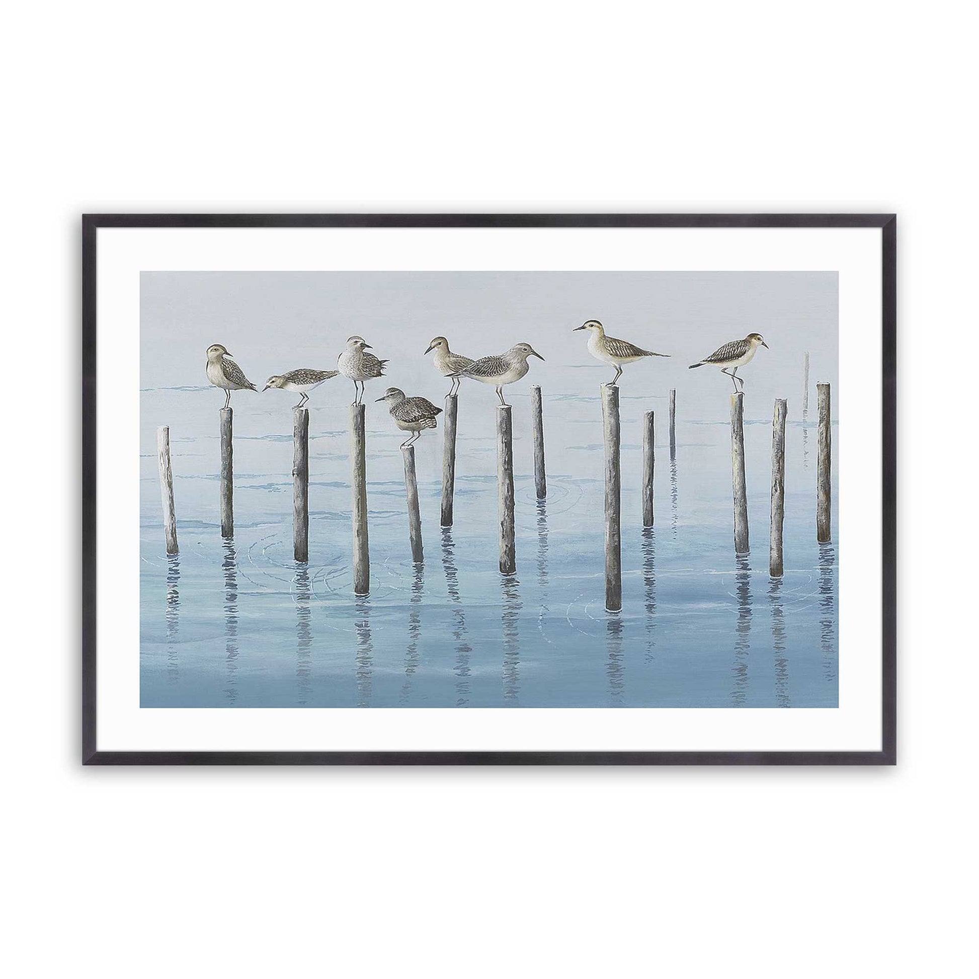 [Color:Weathered Zinc], Picture of art in a Weathered Zinc frame