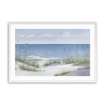 [Color:Opaque White], Picture of art in a Opaque White frame