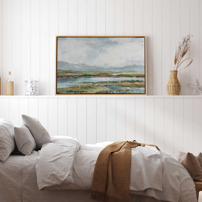 Lakeside Afternoon Delight Print on Canvas