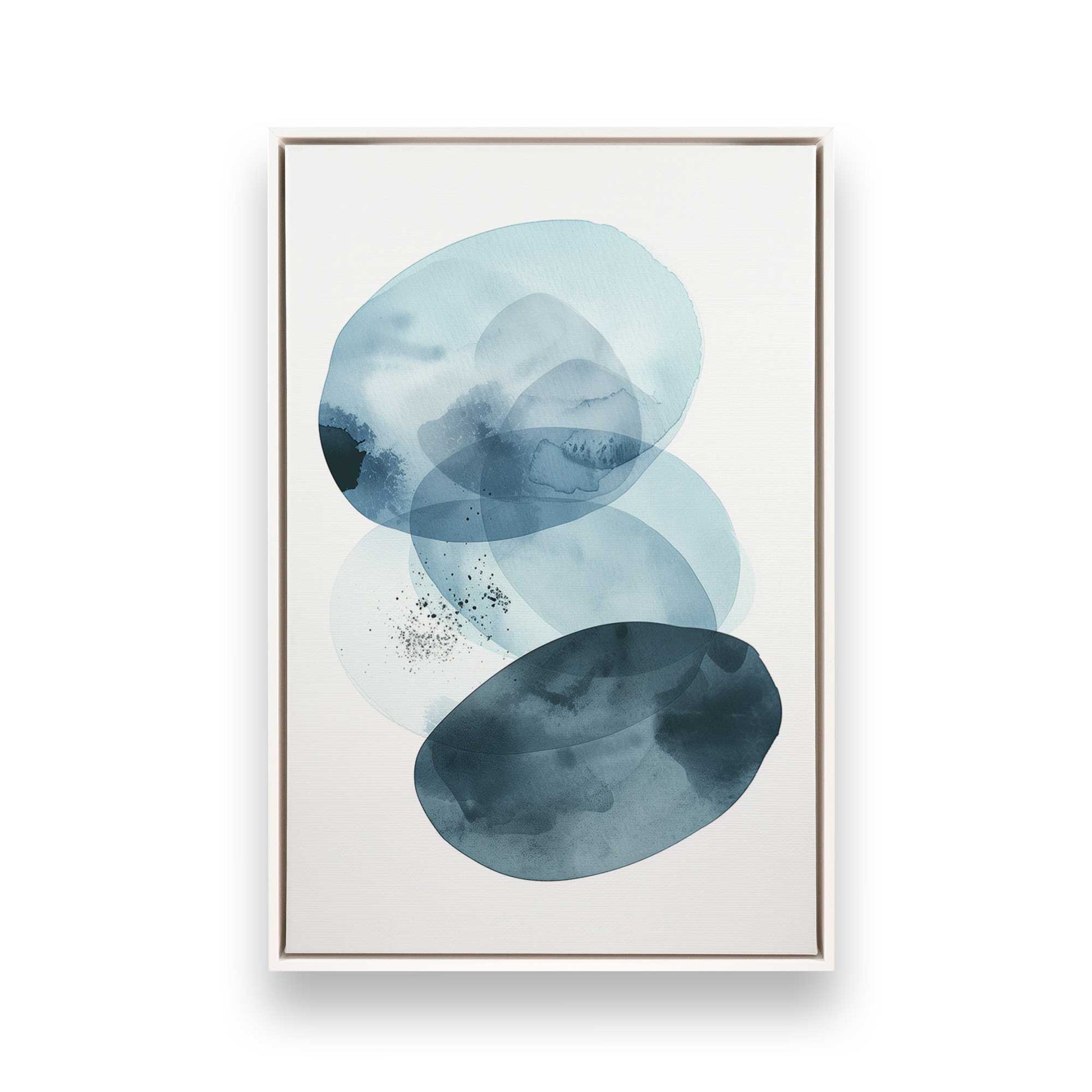 [Color:Opaque White], Picture of art in a White frame