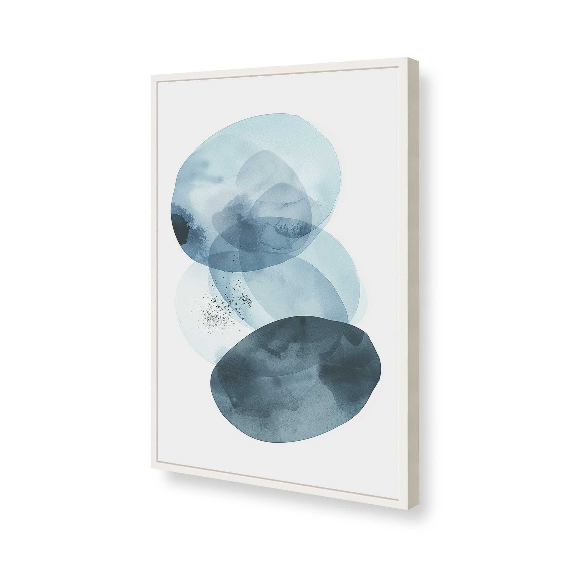 [Color:Opaque White], Picture of art in a Opaque White frame of the corner