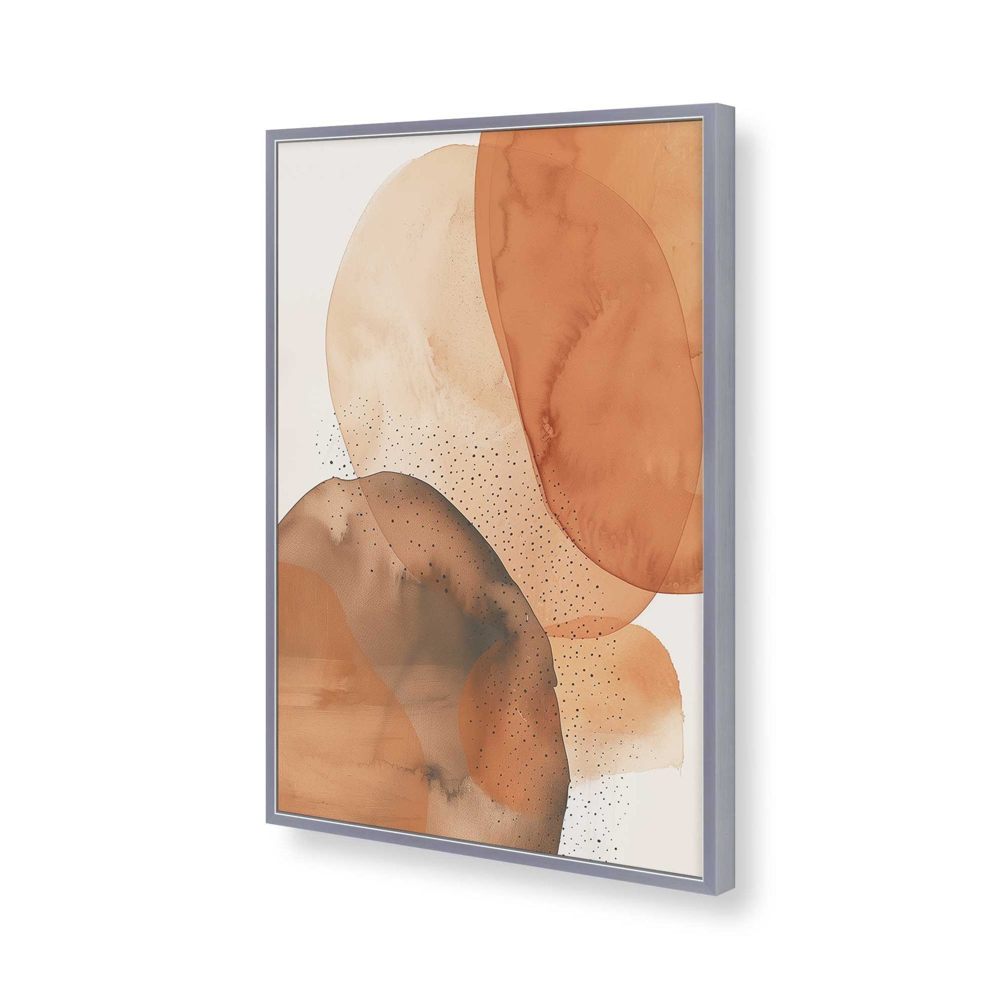 [Color:Polished Chrome], Picture of art in a Polished Chrome frame of the corner