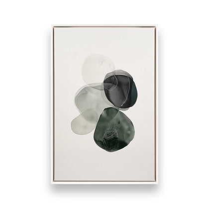 [Color:Opaque White], Picture of art in a White frame