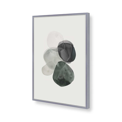 [Color:Polished Chrome], Picture of art in a Polished Chrome frame of the corner