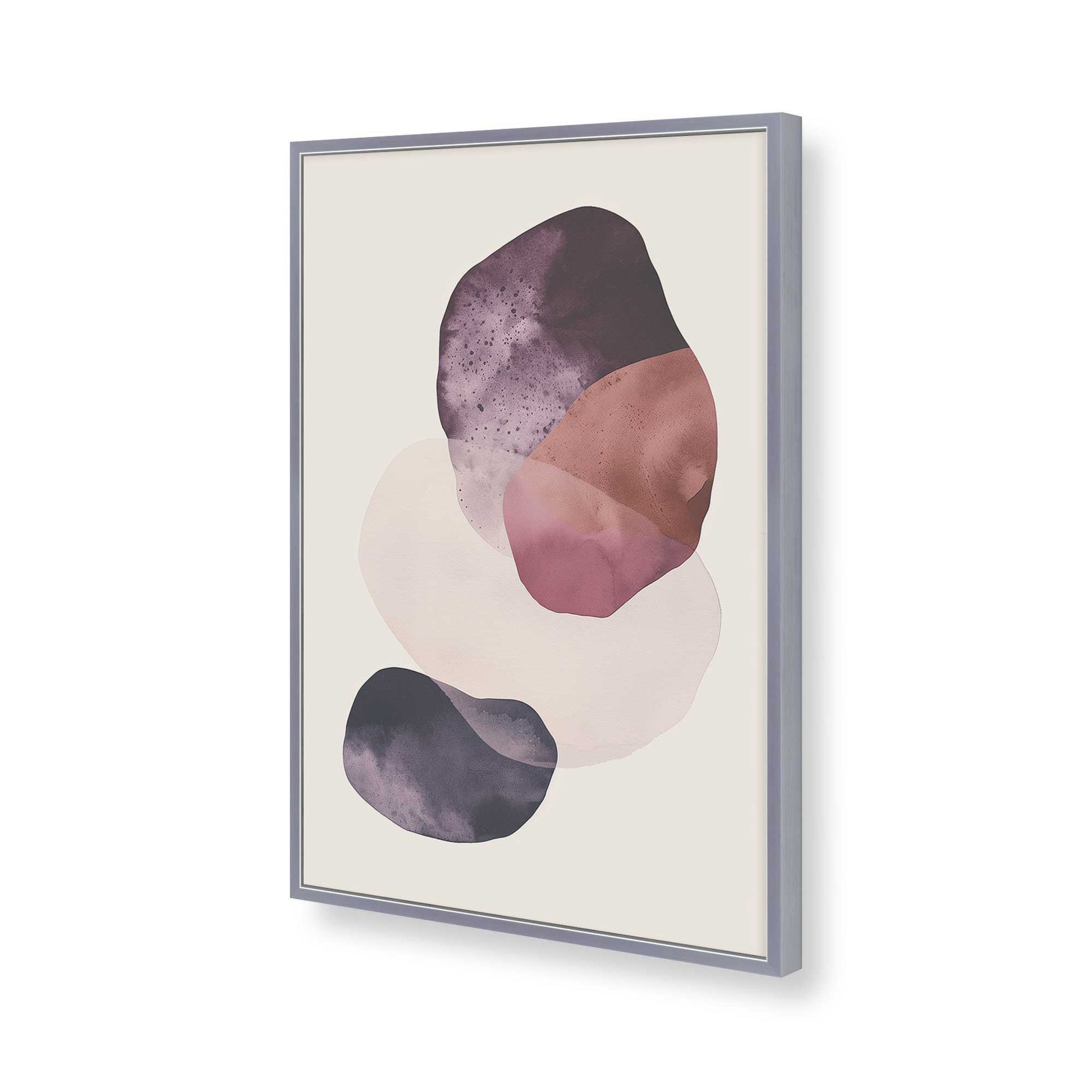 [Color:Polished Chrome], Picture of art in a Polished Chrome frame of the corner