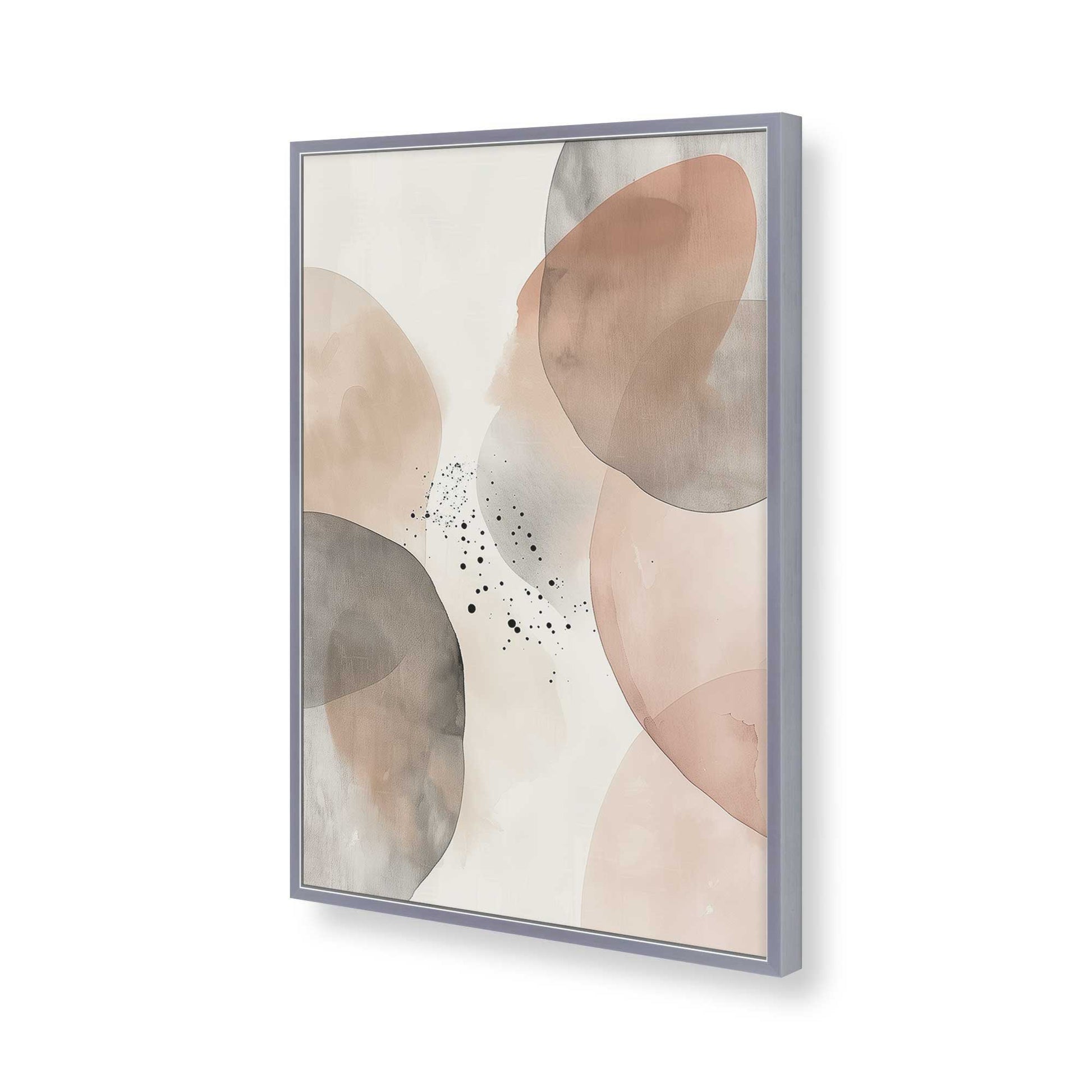 [Color:Polished Chrome], Picture of art in a Polished Chrome frame of the corner