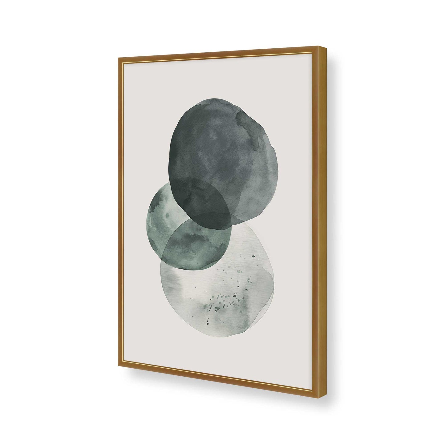 [Color:Polished Gold], Picture of art in a Polished Gold frame of the corner