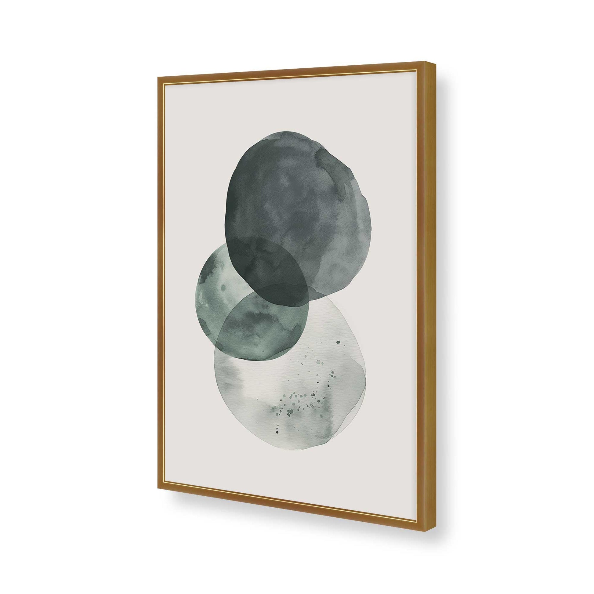 [Color:Polished Gold], Picture of art in a Polished Gold frame of the corner