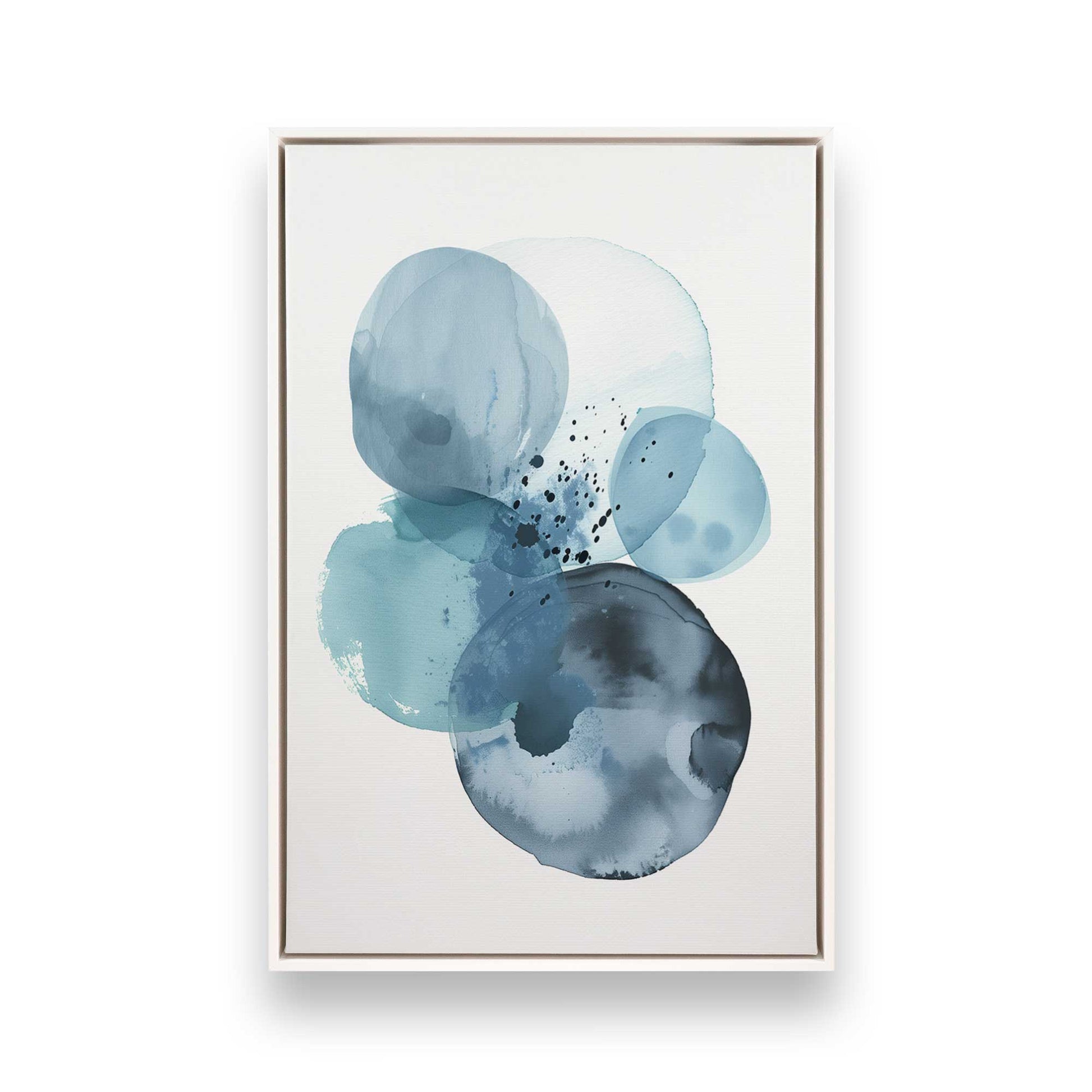 [Color:Opaque White], Picture of art in a White frame