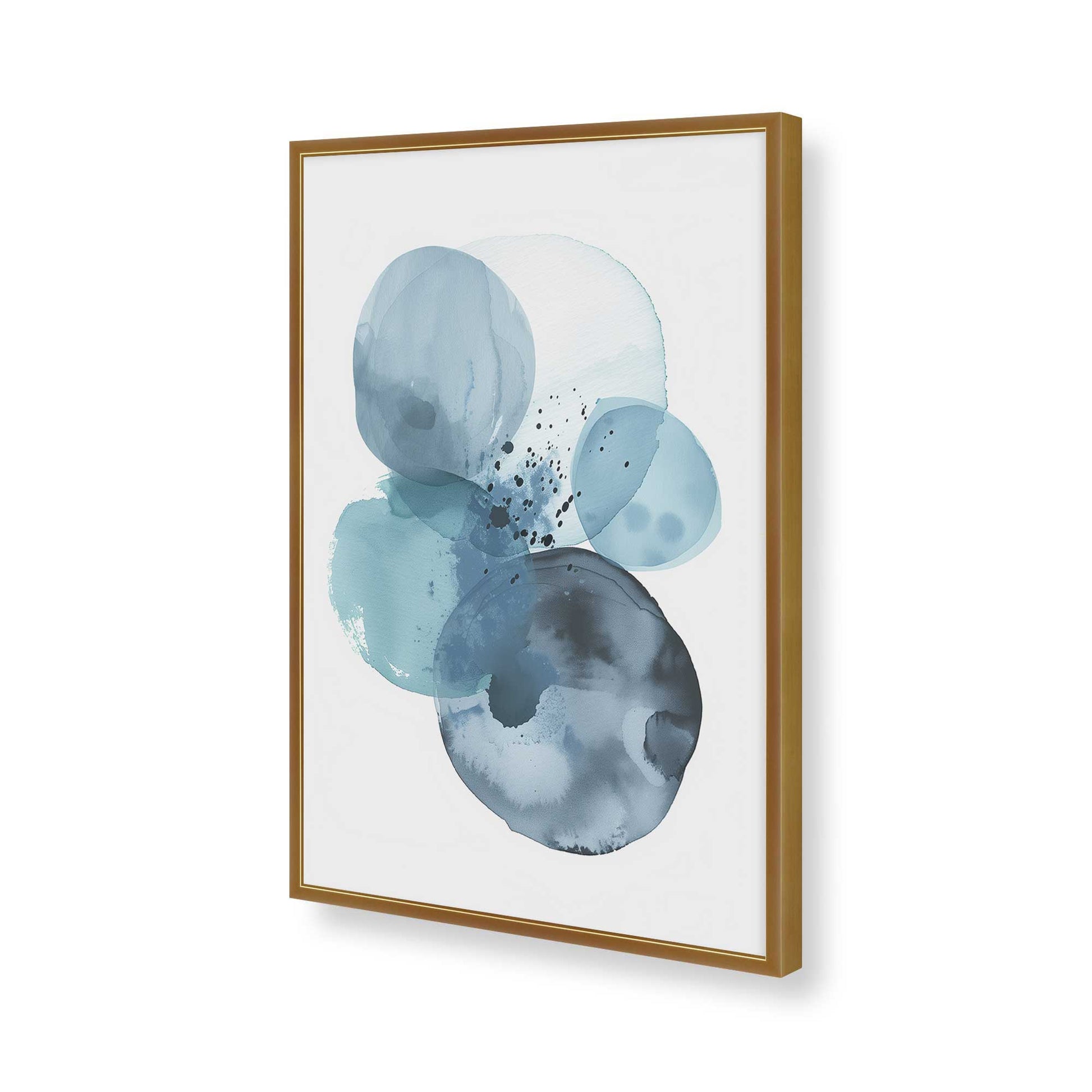 [Color:Polished Gold], Picture of art in a Polished Gold frame of the corner