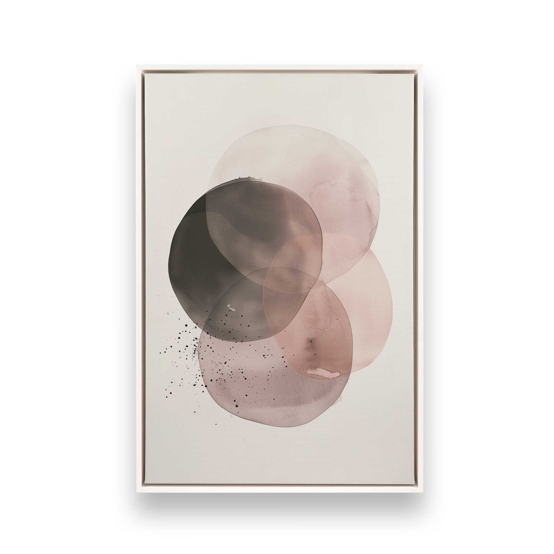 [Color:Opaque White], Picture of art in a White frame