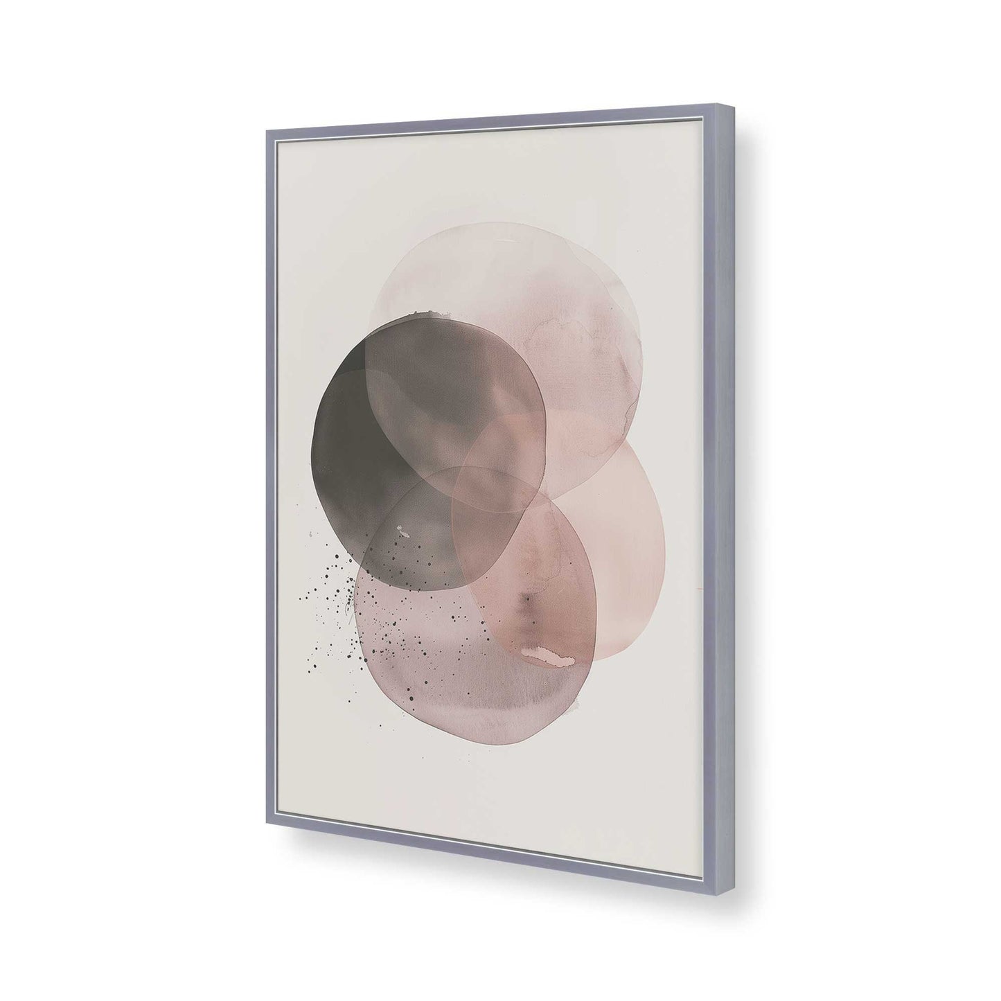 [Color:Polished Chrome], Picture of art in a Polished Chrome frame of the corner