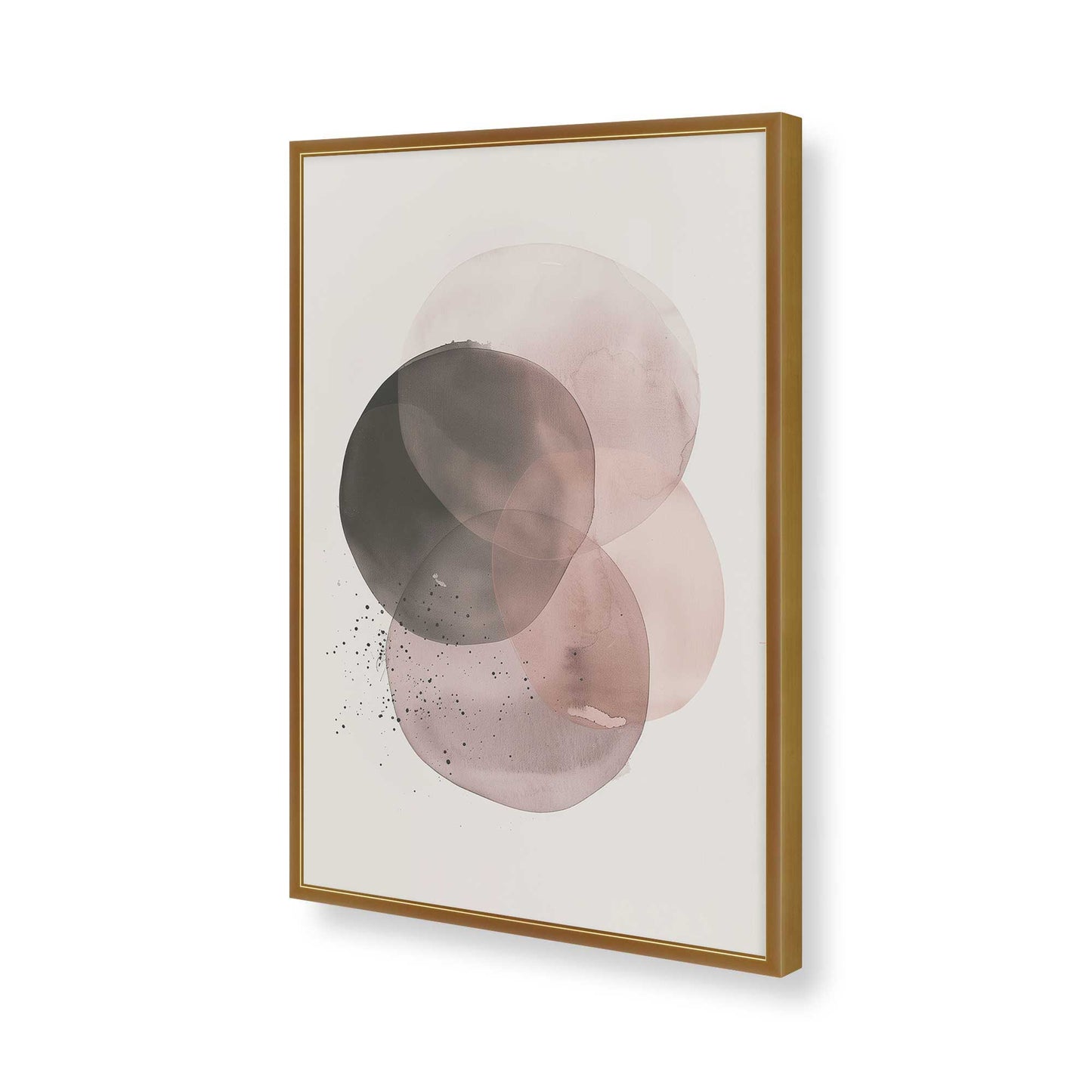 [Color:Polished Gold], Picture of art in a Polished Gold frame of the corner