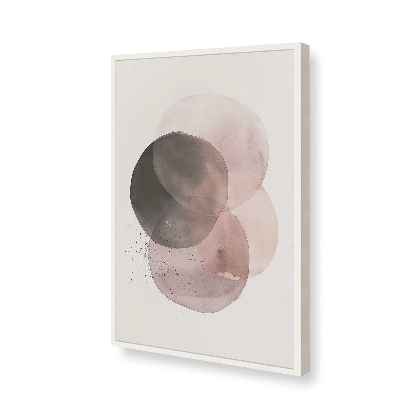 [Color:Opaque White], Picture of art in a Opaque White frame of the corner