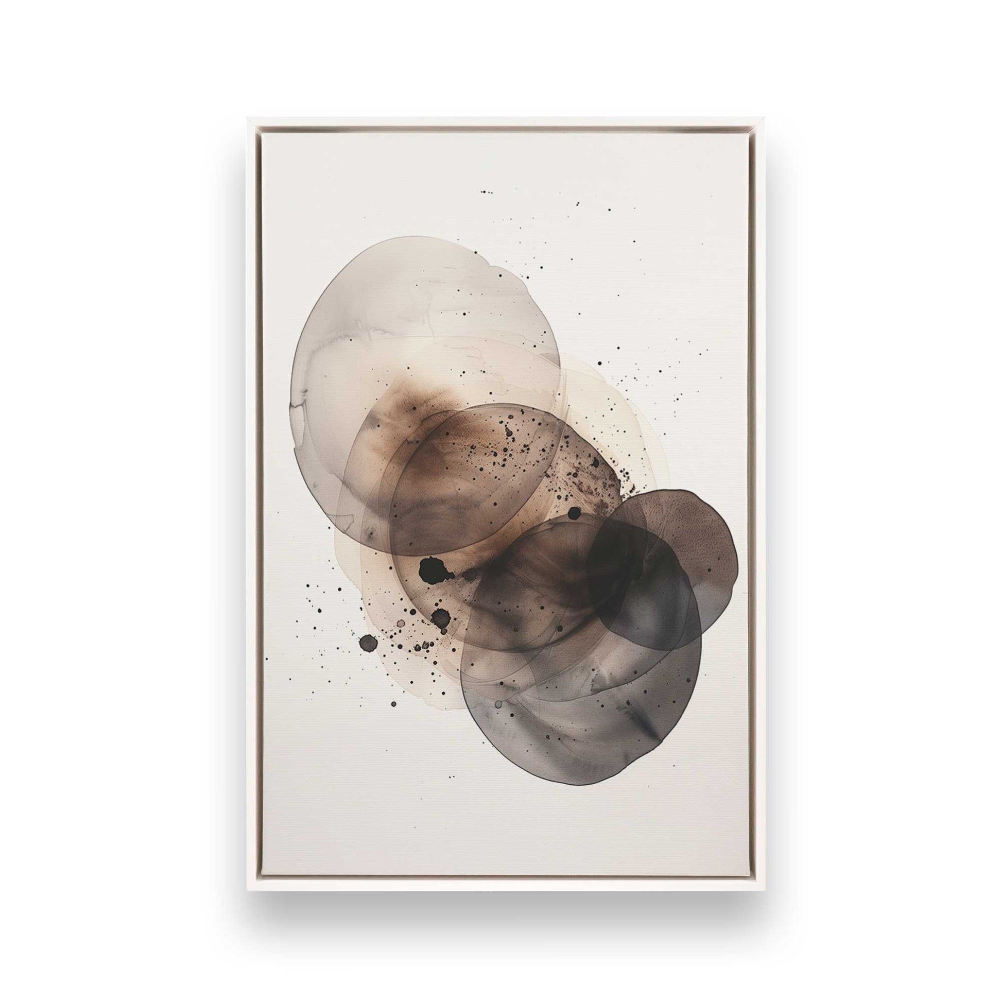 [Color:Opaque White], Picture of art in a White frame