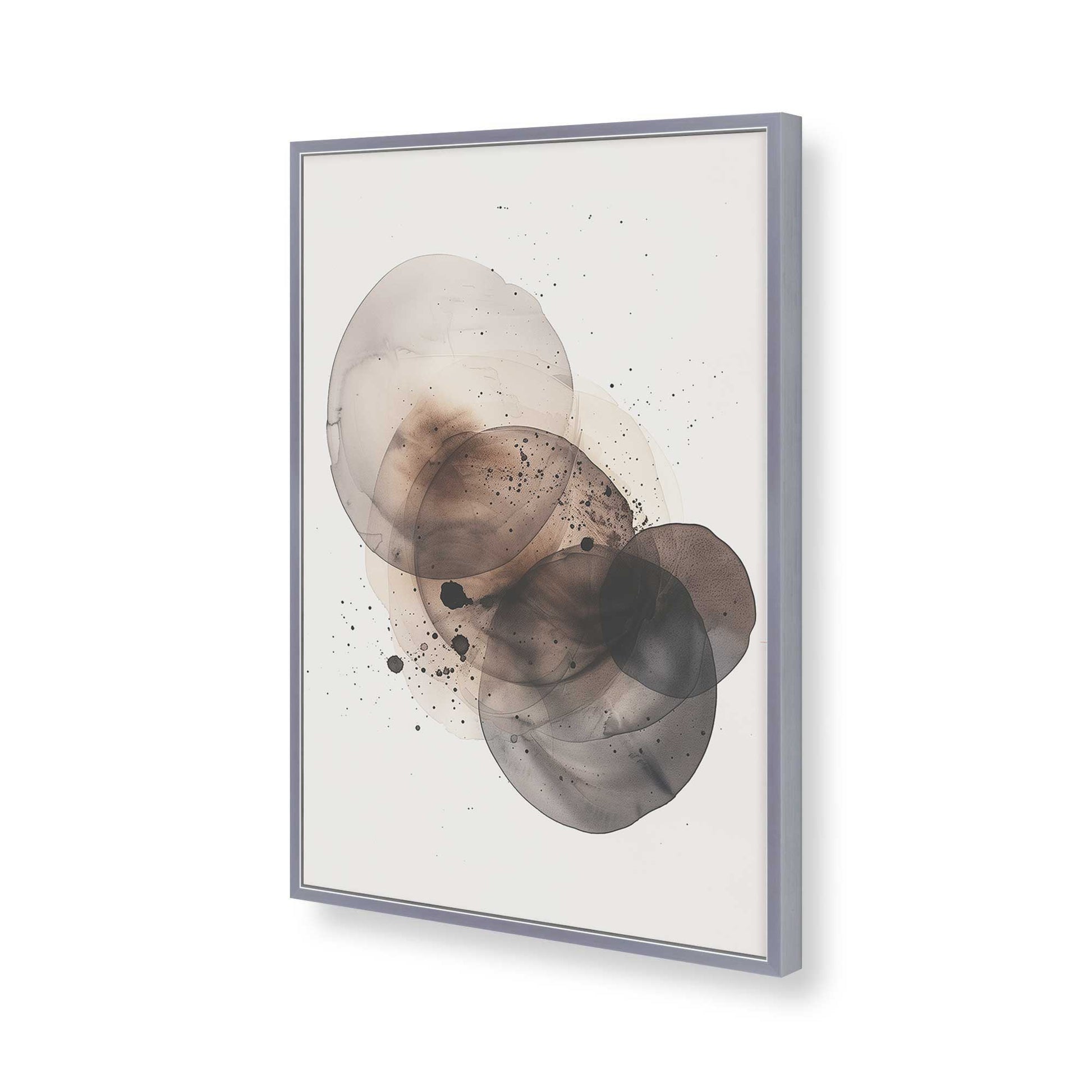 [Color:Polished Chrome], Picture of art in a Polished Chrome frame of the corner