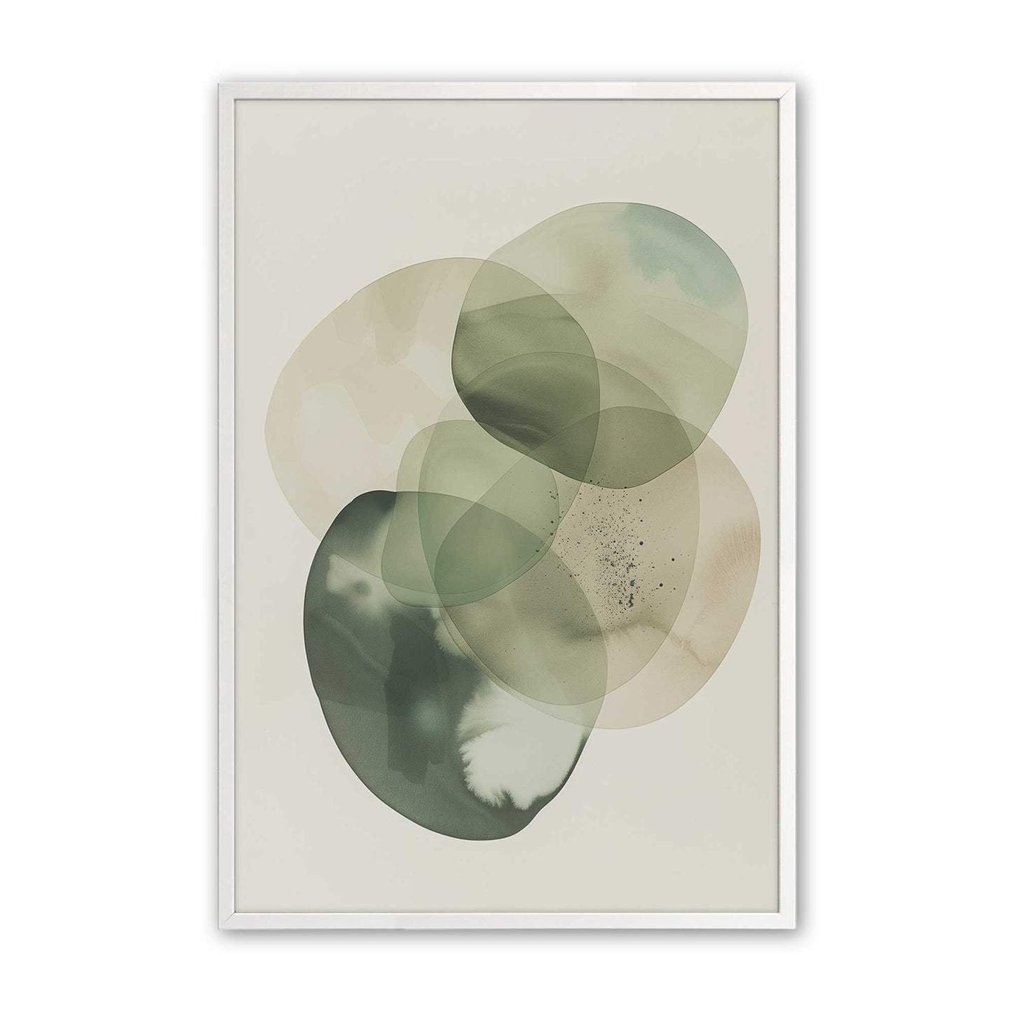 [Color:Opaque White], Picture of art in a Opaque White frame