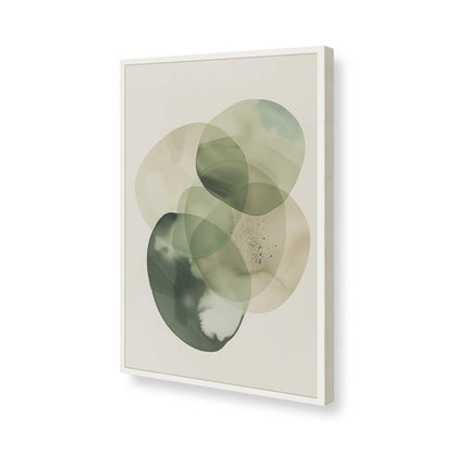 [Color:Opaque White], Picture of art in a Opaque White frame of the corner