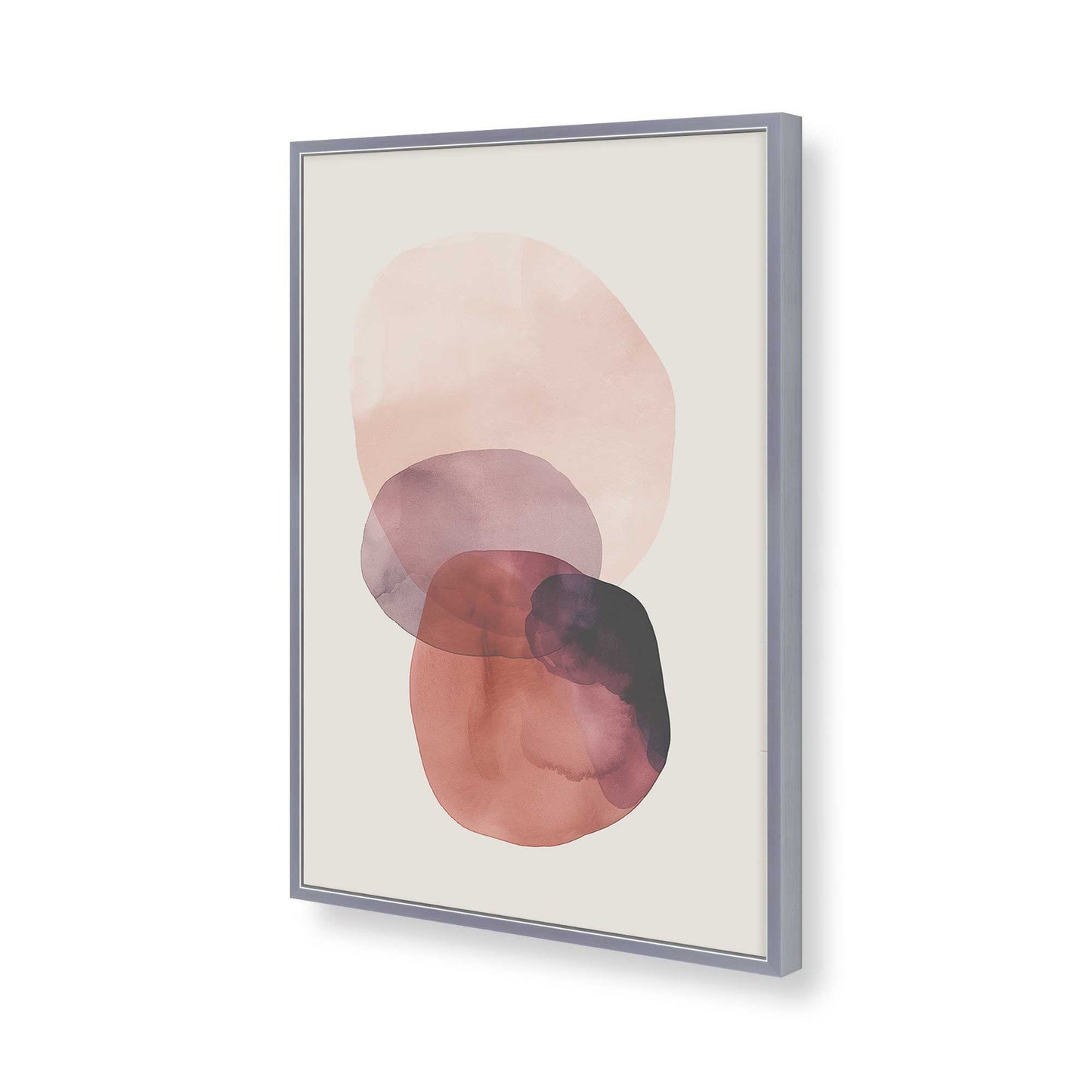 [Color:Polished Chrome], Picture of art in a Polished Chrome frame of the corner