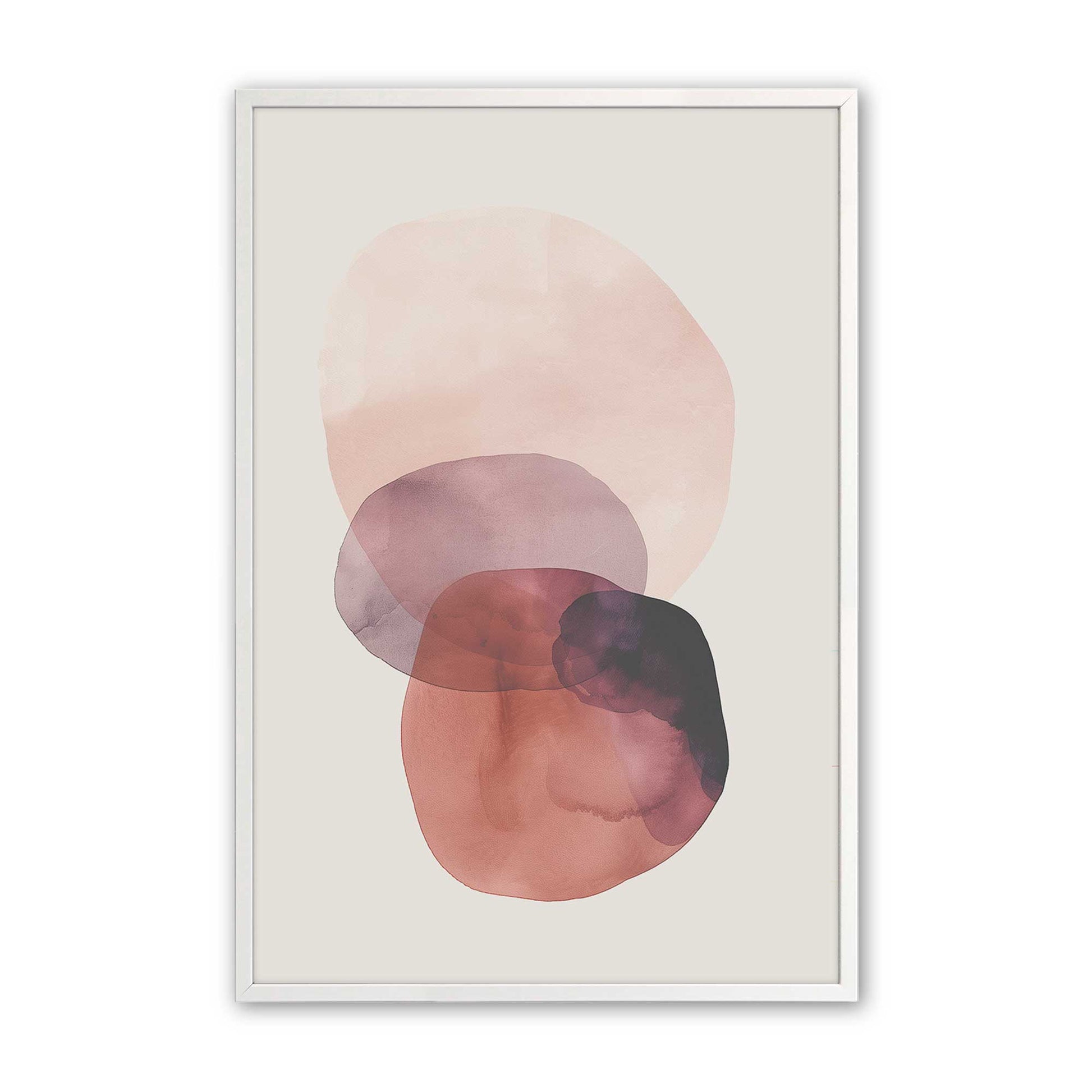 [Color:Opaque White], Picture of art in a Opaque White frame