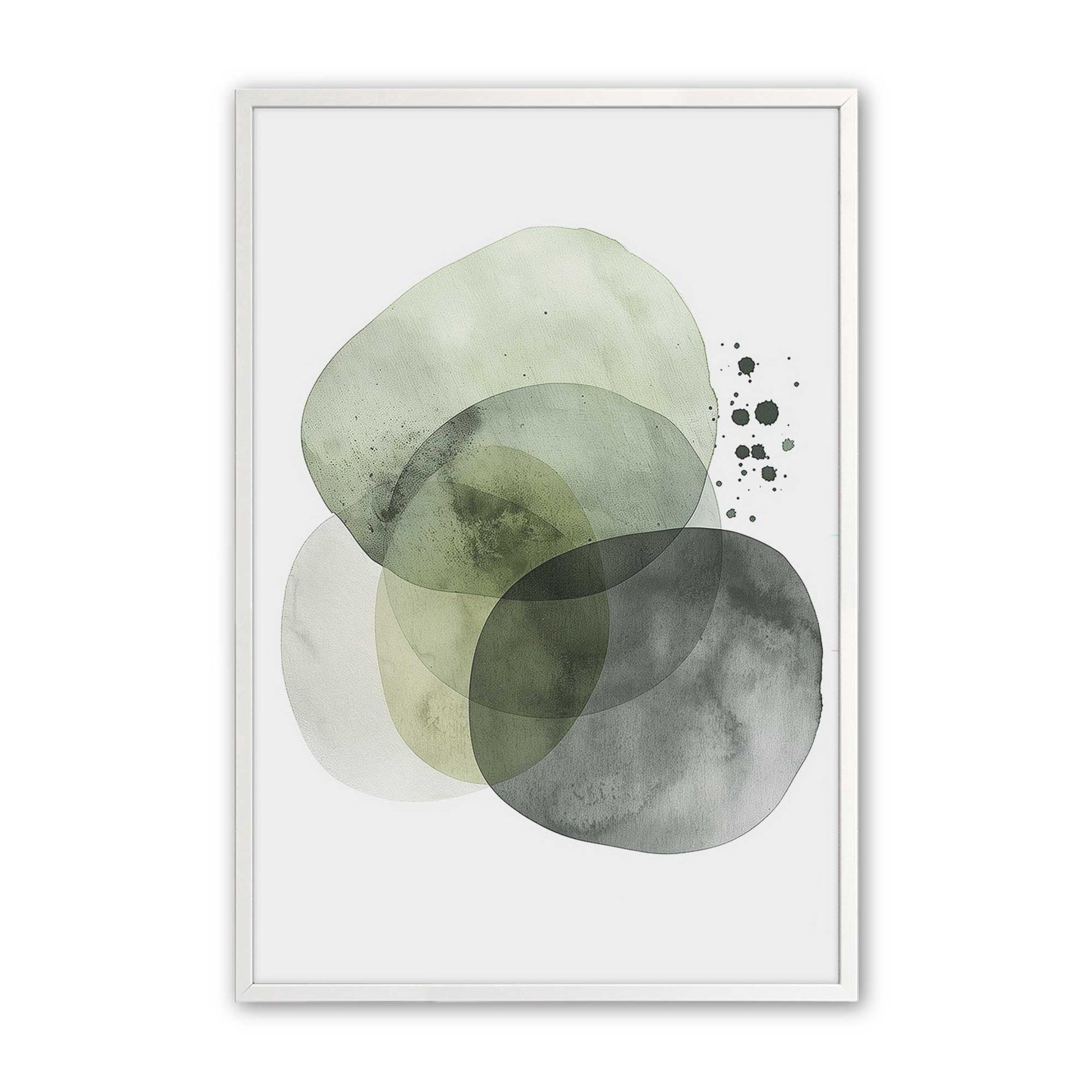 [Color:Opaque White], Picture of art in a Opaque White frame