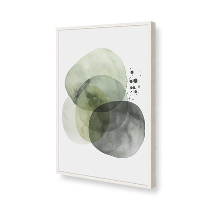 [Color:Opaque White], Picture of art in a Opaque White frame of the corner