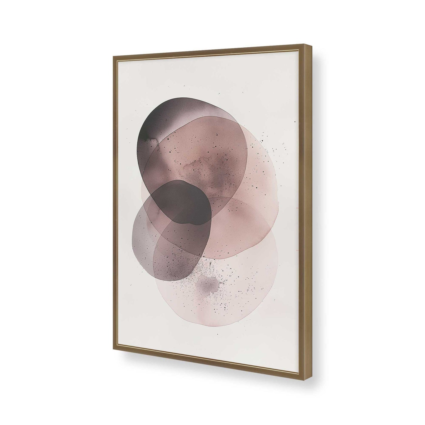 [Color:Brushed Gold], Picture of art in a Brushed Gold frame of the corner