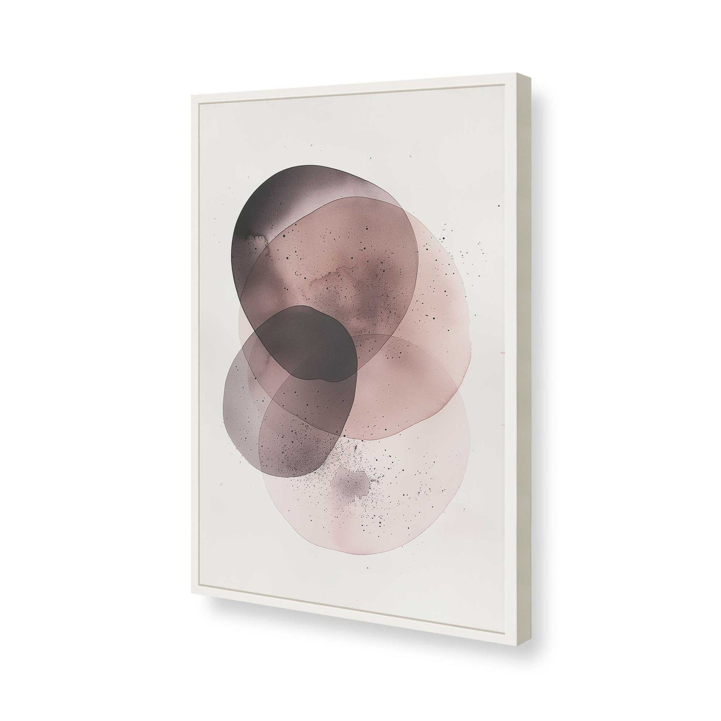 [Color:Opaque White], Picture of art in a Opaque White frame of the corner