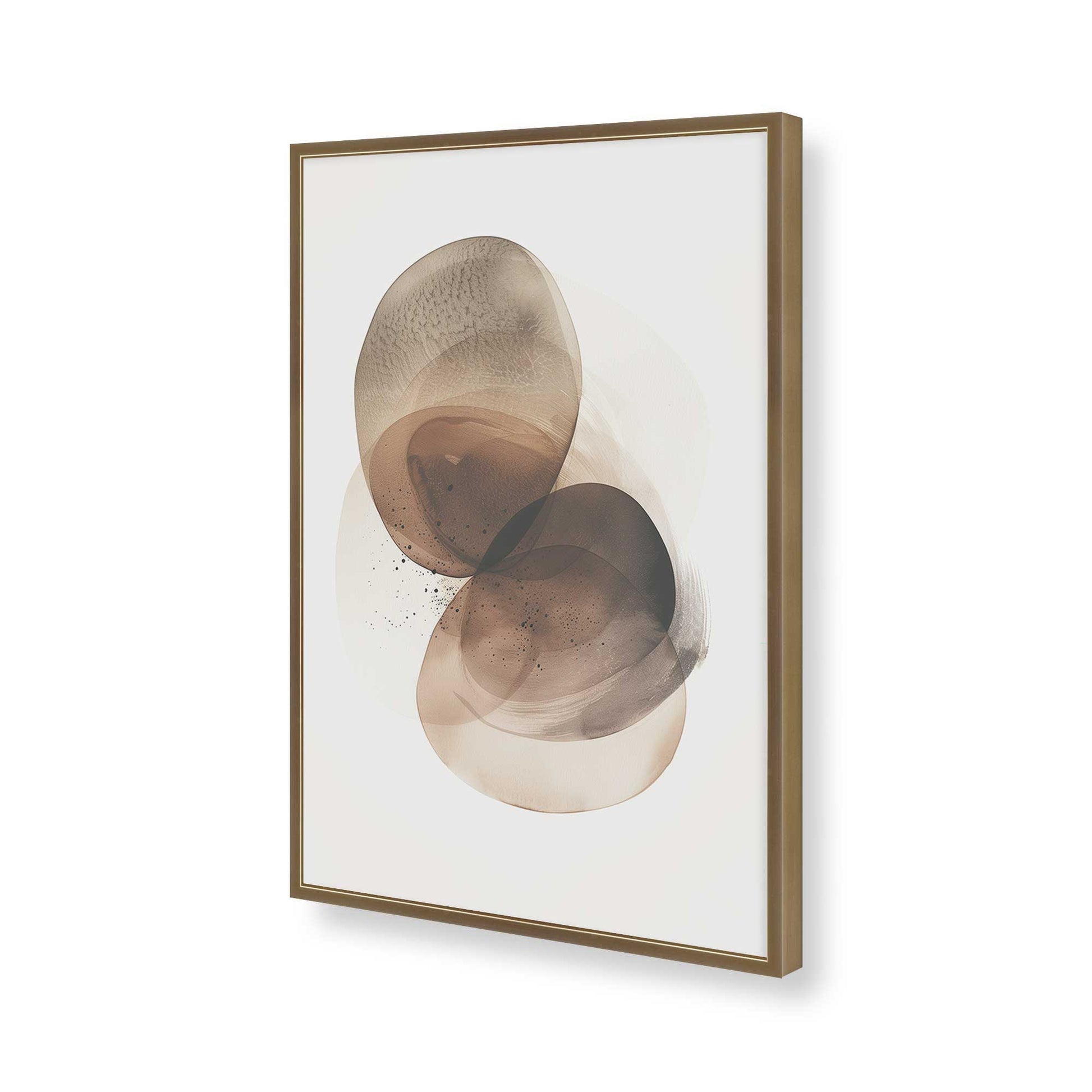 [Color:Brushed Gold], Picture of art in a Brushed Gold frame of the corner