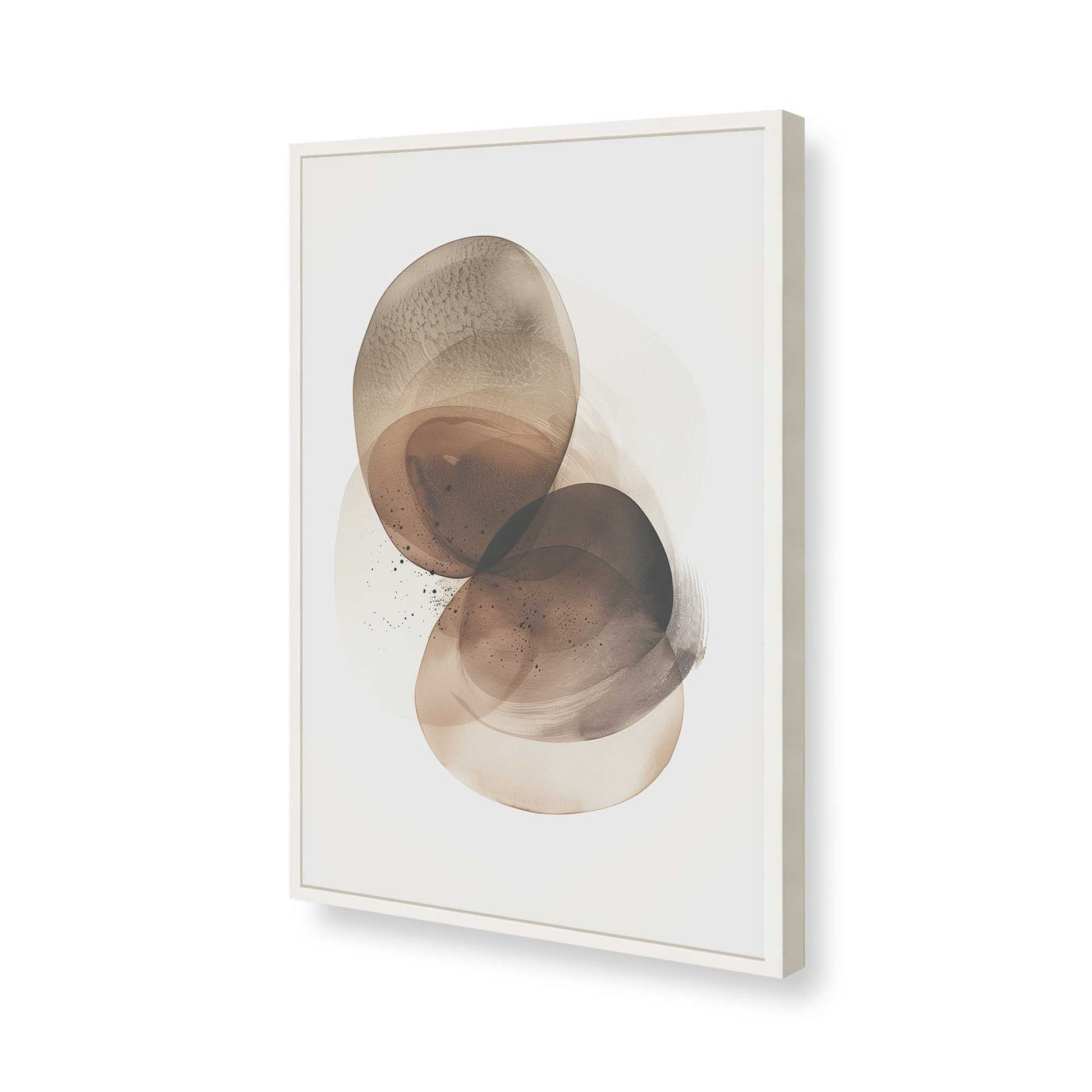 [Color:Opaque White], Picture of art in a Opaque White frame of the corner