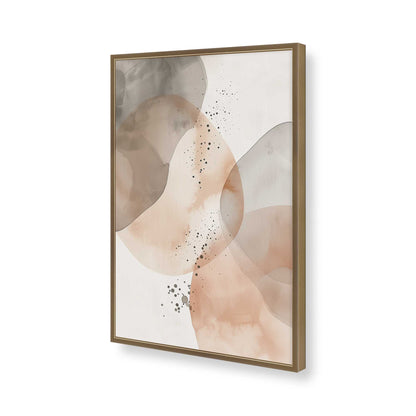 [Color:Brushed Gold], Picture of art in a Brushed Gold frame of the corner