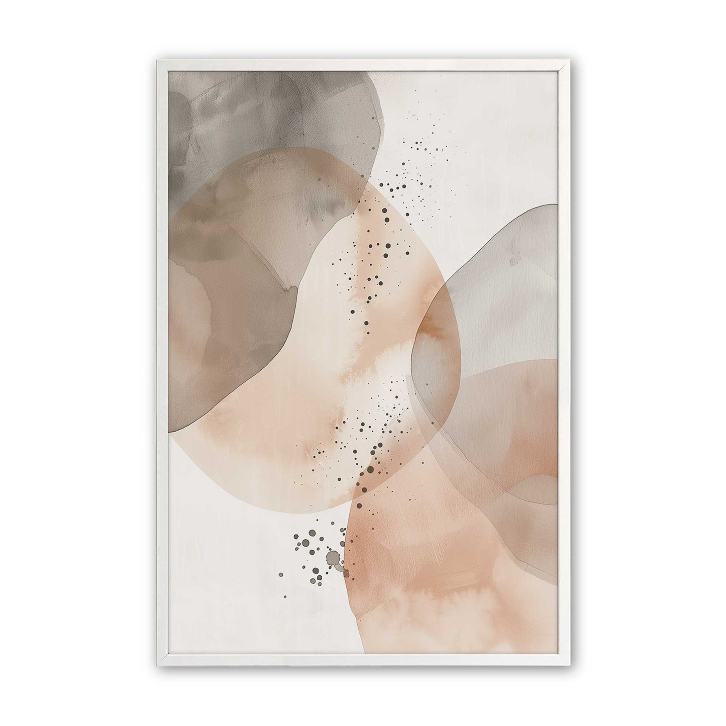 [Color:Opaque White], Picture of art in a Opaque White frame