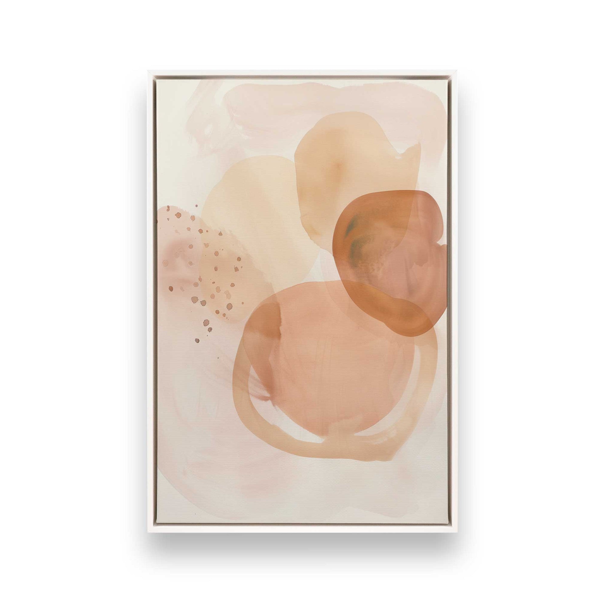 [Color:Opaque White], Picture of art in a White frame