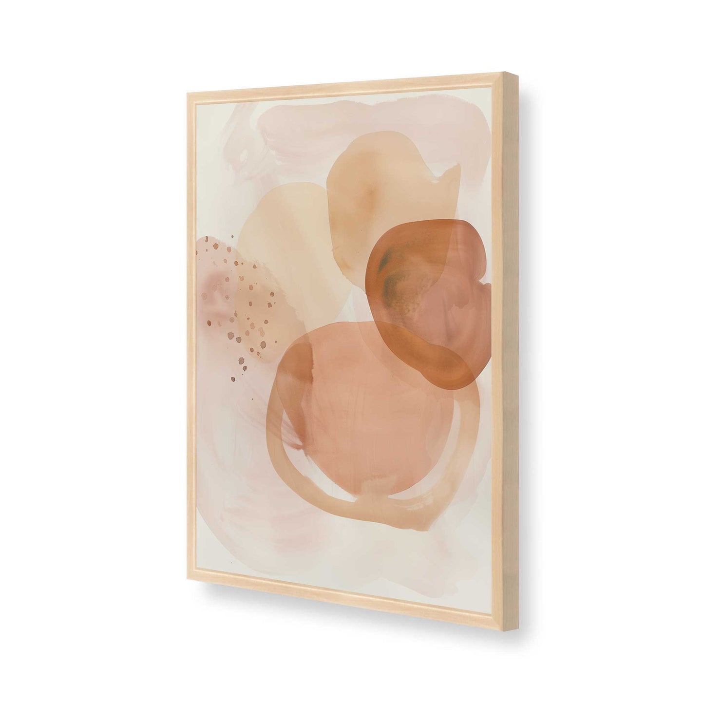 [Color:Raw Maple], Picture of art in a Raw Maple frame of the corner