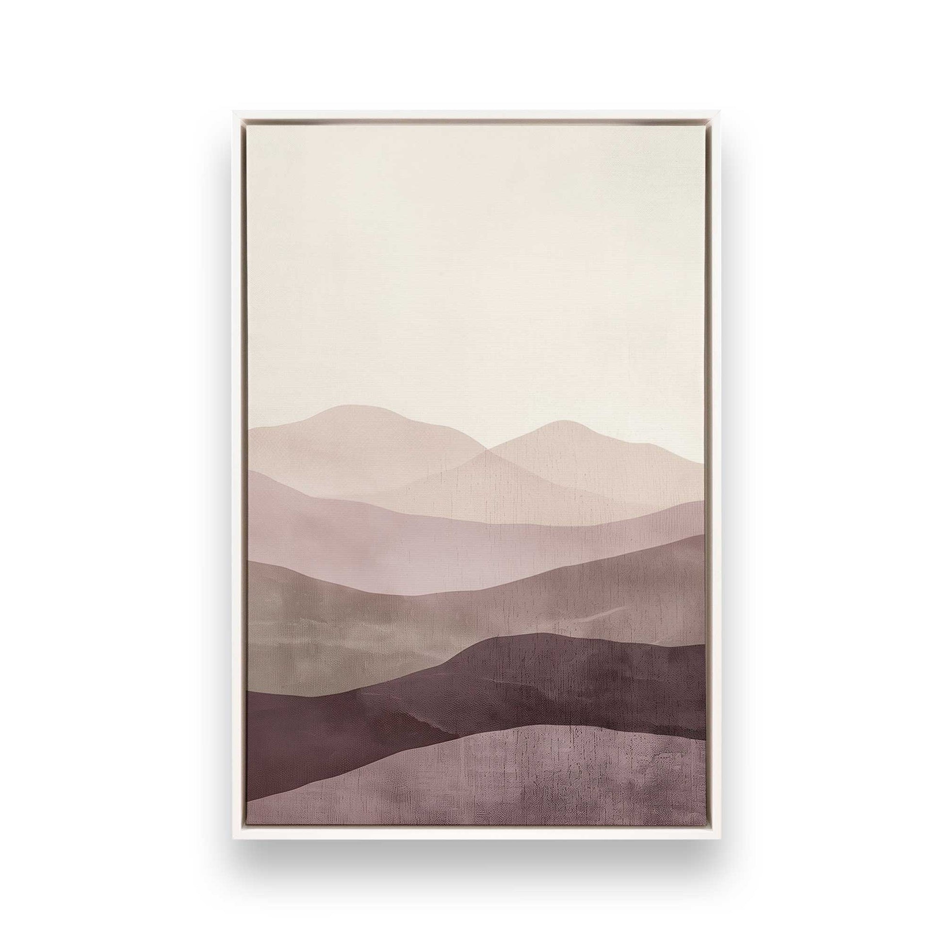 [Color:Opaque White], Picture of art in a White frame