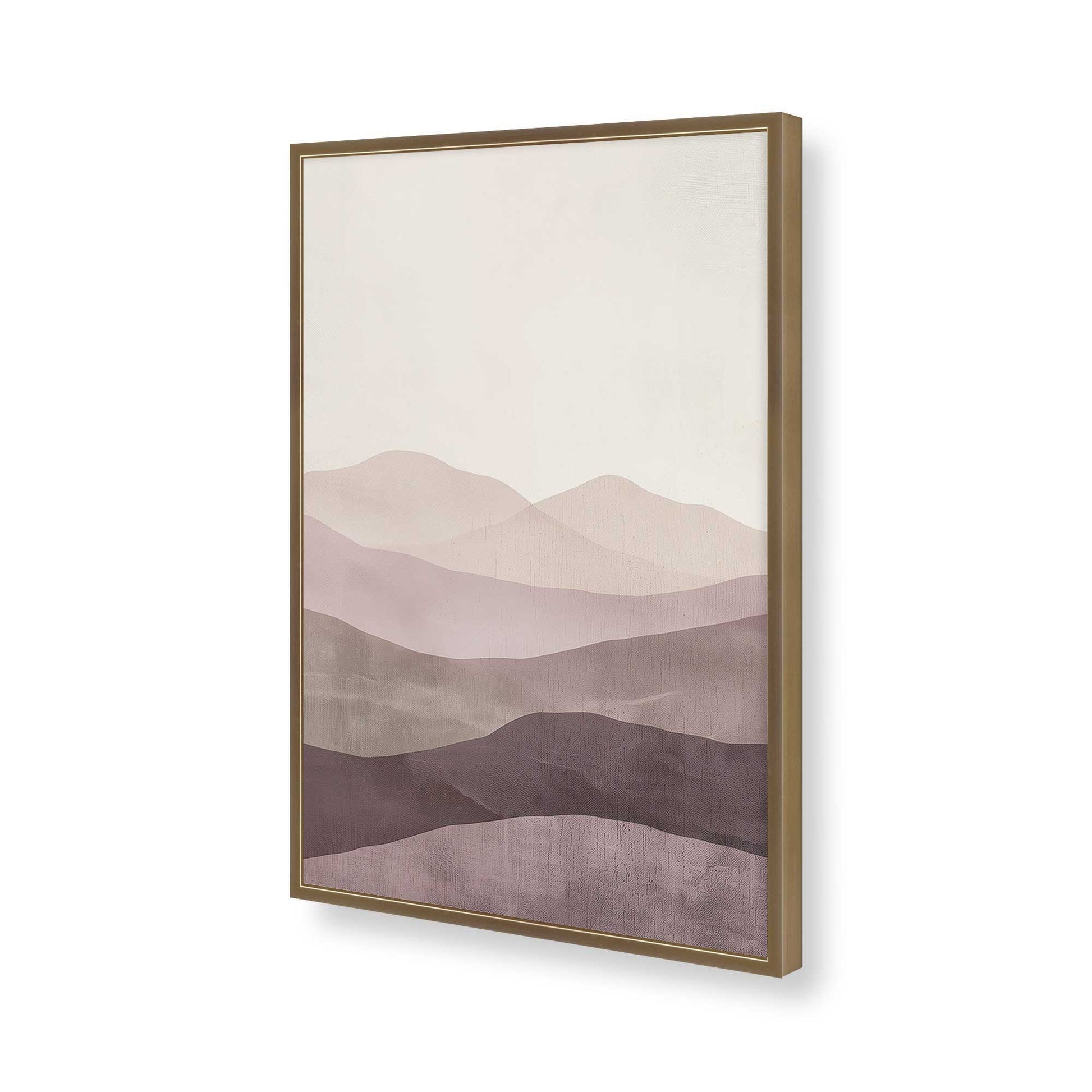 [Color:Brushed Gold], Picture of art in a Brushed Gold frame of the corner