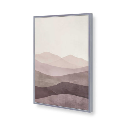 [Color:Polished Chrome], Picture of art in a Polished Chrome frame of the corner