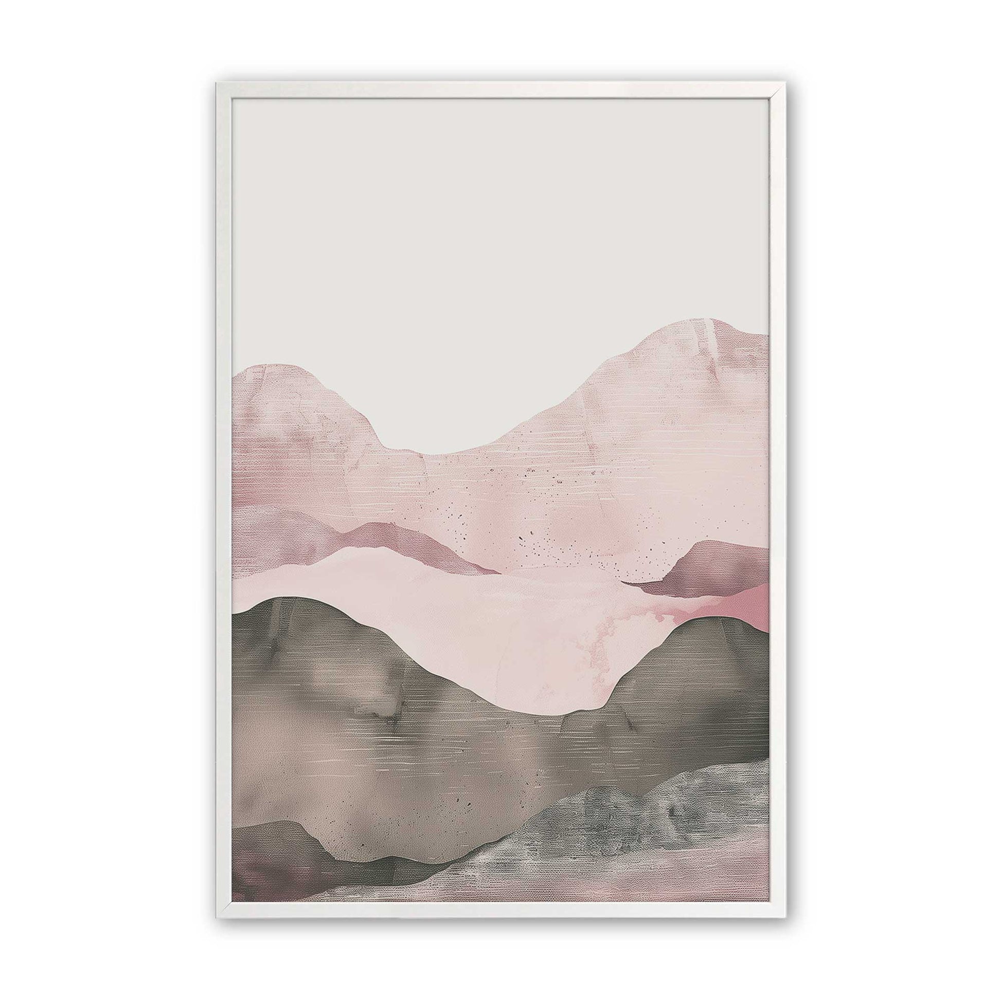 [Color:Opaque White], Picture of art in a Opaque White frame