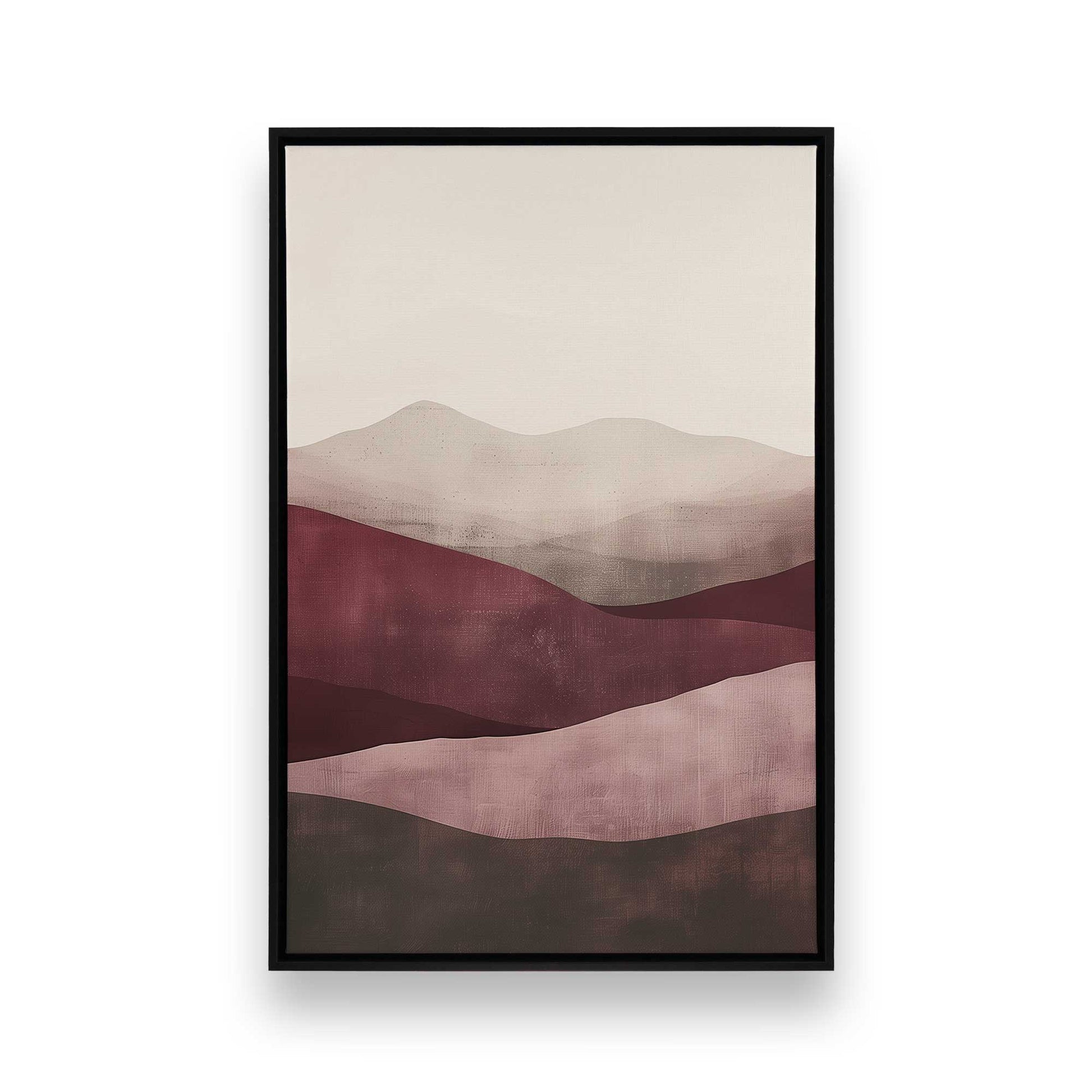 [Color:Satin Black], Picture of art in a Satin Black frame