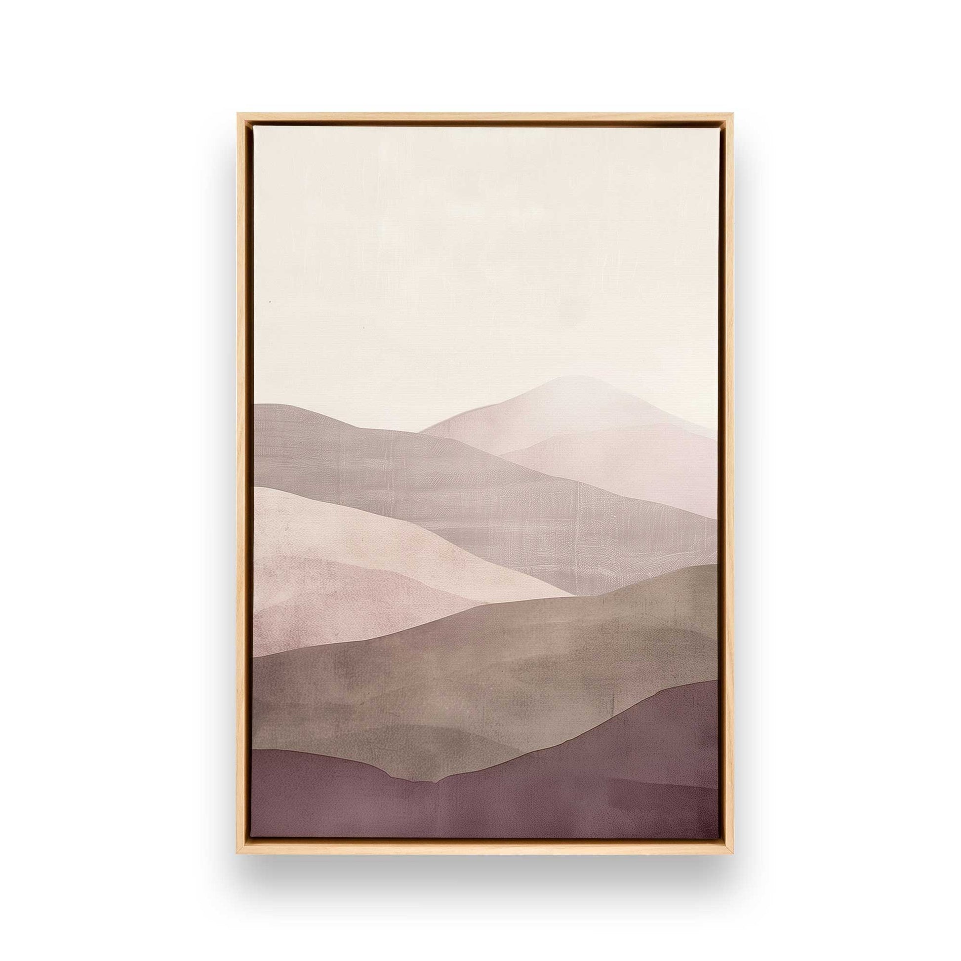 [Color:American Maple], Picture of art in a American Maple frame