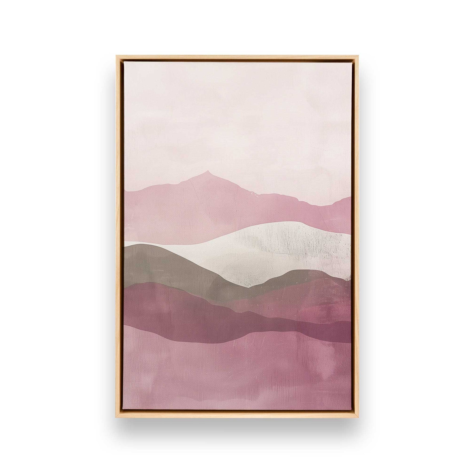 [Color:American Maple], Picture of art in a American Maple frame