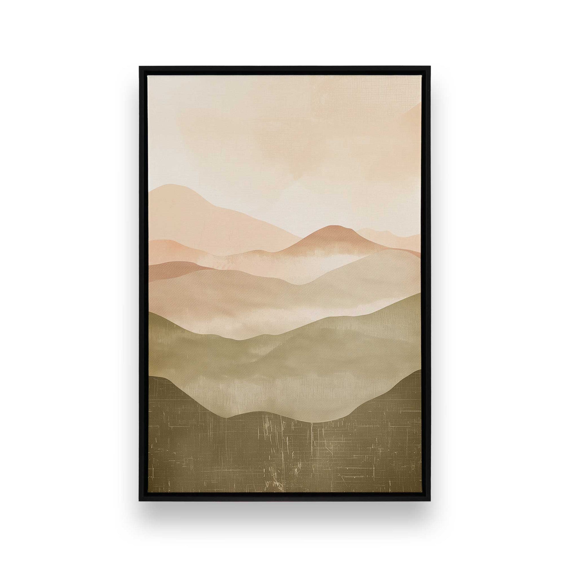 [Color:Satin Black], Picture of art in a Satin Black frame