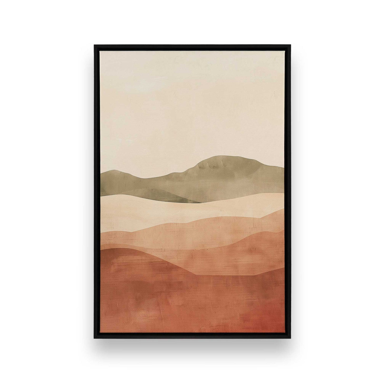 [Color:Satin Black], Picture of art in a Satin Black frame