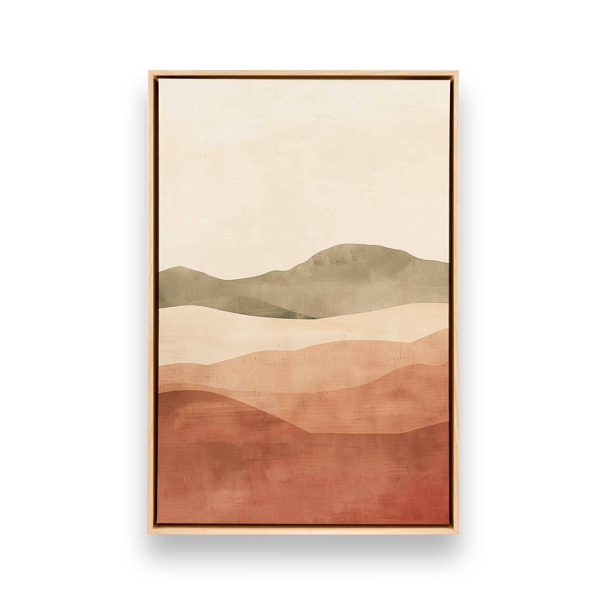 [Color:American Maple], Picture of art in a American Maple frame