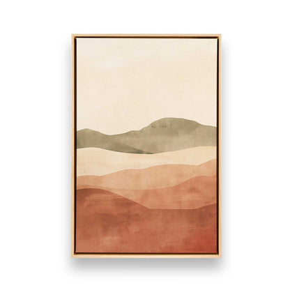 [Color:American Maple], Picture of art in a American Maple frame