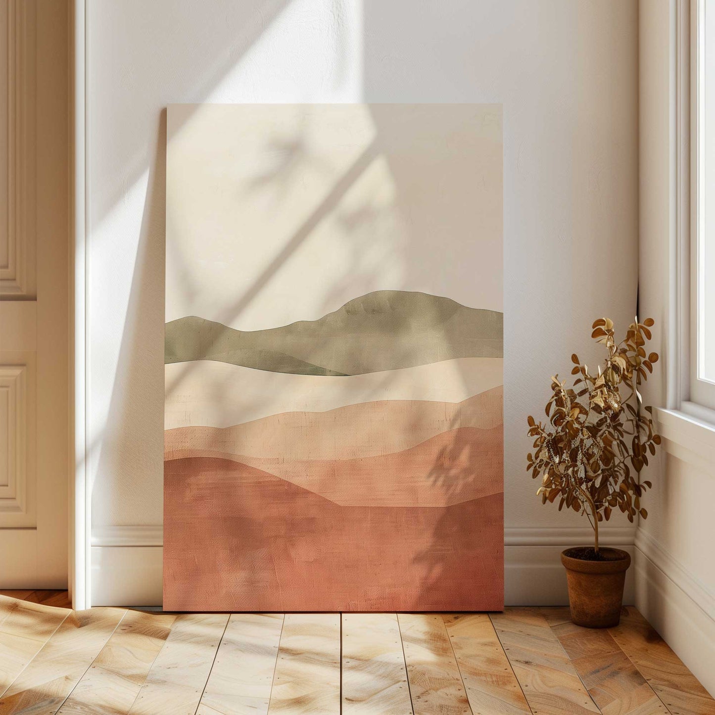 Picture of art in a room